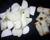 かぶとちくわのさっと煮作り方1写真