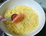 イカ明太パスタ作り方3写真
