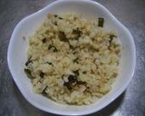 洋風バター焼きおにぎり作り方1写真
