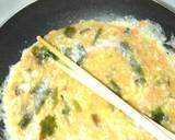 わかめ、野菜の玉子焼き★作り方3写真