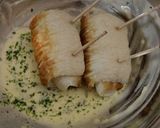 チーズ入りちくわくるくる天作り方4写真