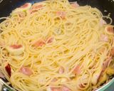 いちじくと生ハムのパスタ。作り方6写真