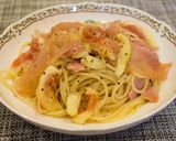 いちじくと生ハムのパスタ。作り方7写真