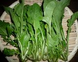 ルッコラ、ひの菜のサラダ 京都カフェ作り方1写真