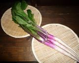 ルッコラ、ひの菜のサラダ 京都カフェ作り方2写真