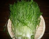 ルッコラ、ひの菜のサラダ 京都カフェ作り方3写真