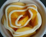 柿のチーズ焼き作り方4写真