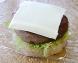 マックnaおにぎり＊ハンバーガーキャラ弁作り方4写真