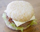 マックnaおにぎり＊ハンバーガーキャラ弁作り方5写真