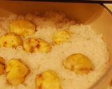 ルクルーゼで炊く ほっこりさつまいもご飯作り方6写真