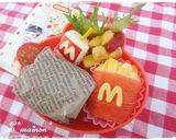 マックnaおにぎり＊ポテトキャラ弁作り方6写真