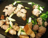 3種の揚げ芋と鶏肉のパルメザンチーズ炒め作り方6写真