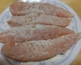 鶏ささみのピカタ カレー風味作り方2写真