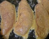 鶏ささみのピカタ カレー風味作り方4写真