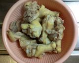 土鍋で博多名物☆かしわ水炊き＋つくねஐஃ作り方15写真