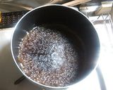 簡単♪水菜とお肉の炊いたん作り方2写真