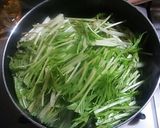 簡単♪水菜とお肉の炊いたん作り方4写真