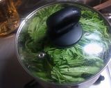 簡単♪水菜とお肉の炊いたん作り方7写真