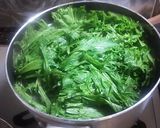 簡単♪水菜とお肉の炊いたん作り方8写真