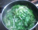 簡単♪水菜とお肉の炊いたん作り方10写真