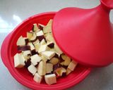 さつまいも＆胡桃＆あんこ＆チョコパイ作り方1写真