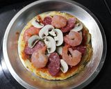 パーティーに　ポテトピッツァ作り方5写真