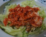 納豆キムチカマンベール丼作り方4写真