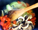トマトミルク炒め作り方1写真