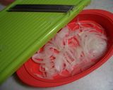 シリコン鍋でコンビーフとポテトの重ね蒸し作り方1写真