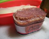 シリコン鍋でコンビーフとポテトの重ね蒸し作り方2写真