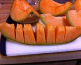 Costcoのカンタロープでカットメロン作り方5写真