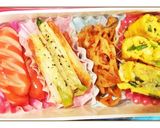 ❀お弁当に❀じゃこネギたっぷり卵焼き作り方3写真