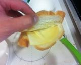 オムレツとチーズのサンドウィッチ作り方1写真