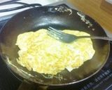 オムレツとチーズのサンドウィッチ作り方4写真
