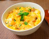 半熟玉子のトロトロ親子丼作り方8写真