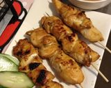 バリ島で食べた！サテ！インドネシア焼き鳥作り方7写真