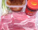 豚肉と玉ねぎのピリ辛味噌炒め作り方1写真