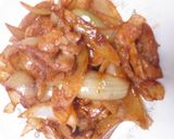 豚肉と玉ねぎのピリ辛味噌炒め作り方11写真