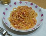 レンジで♪ガーリックトマトソース♪作り方5写真