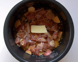 冷え症対策!さつまいもと鶏の炊き込みご飯作り方6写真