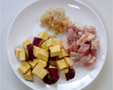 冷え症対策!さつまいもと鶏の炊き込みご飯作り方3写真