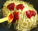 ♥昔懐かしの給食のナポリタン♥休日ランチ作り方9写真