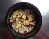お芋掘り☆掘りたてnoさつま芋ごはん作り方3写真