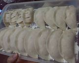 お弁当にも♪梅肉inチキンナゲット餃子作り方3写真