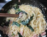 フワとろっ♡カルボナーラ作り方7写真
