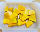 ハロウィン★かぼちゃチーズカップケーキ作り方1写真