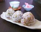 胡麻油香るちりめん生姜のおむすび。作り方5写真