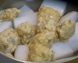 鶏の肉団子と大根の炊いたん作り方2写真