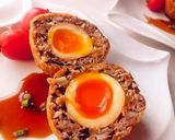 とろ~り味付け卵の和風スコッチエッグ♪作り方14写真