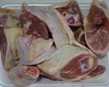 骨付き鶏肉の照り焼き　にんにく風味作り方1写真